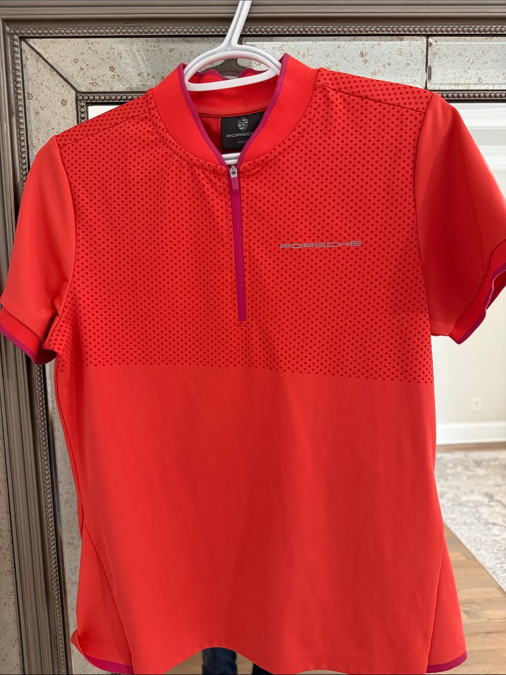 Porsche Design women’s coral Athletic Polo
